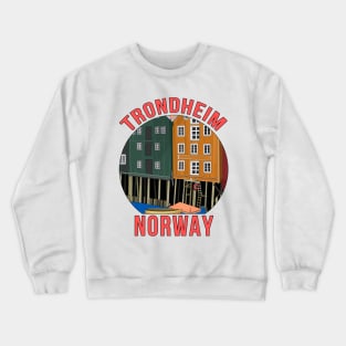 Trondheim Norway Scandinavian Crewneck Sweatshirt